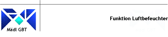Funktion Luftbefeuchter